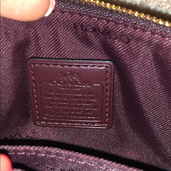 Coach wristlet oxblood/bronze color. Brand new!! - Picture 6 of 6